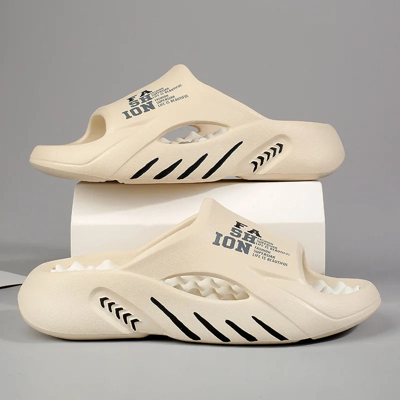 Mens Anti Slip Cushioned Slip Ons