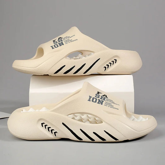 Mens Anti Slip Cushioned Slip Ons