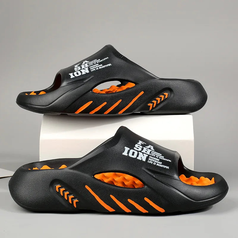 Mens Anti Slip Cushioned Slip Ons