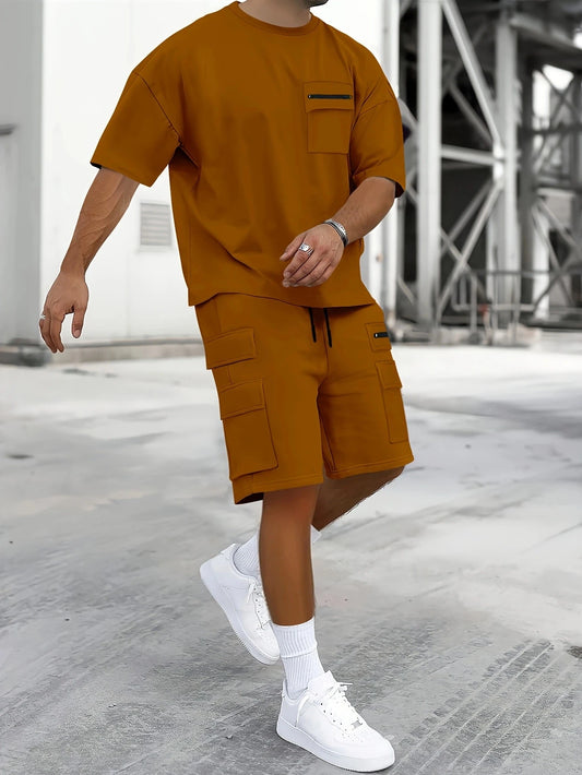 Mens Zip Cord  2 Piece Set