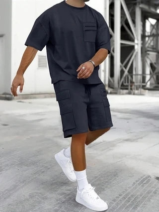 Mens Zip Cord  2 Piece Set